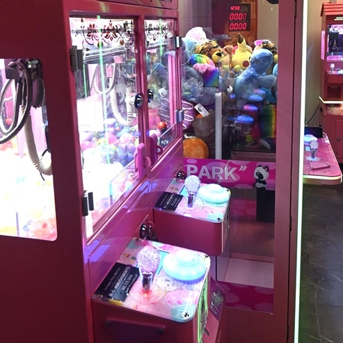 Arcade game at The Social Bowl in Swift Current